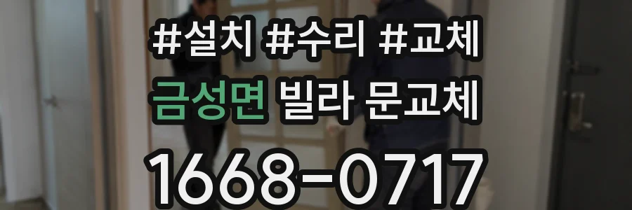 금성면 빌라 문교체