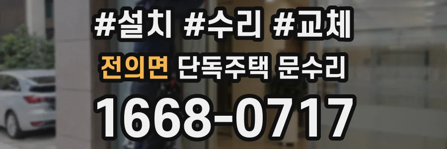 전의면 단독주택 문수리