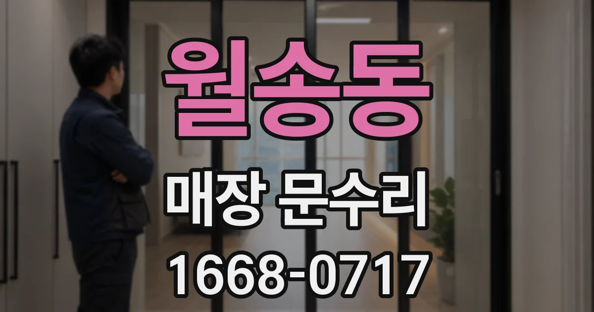 월송동 매장 문수리