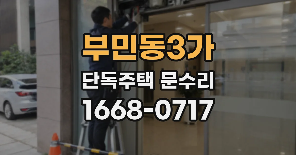 부민동3가 단독주택 문수리