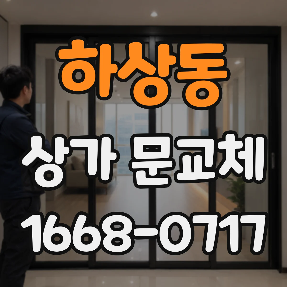 하상동 상가 문교체