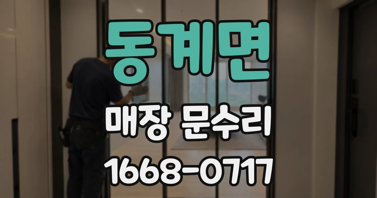 동계면 매장 문수리