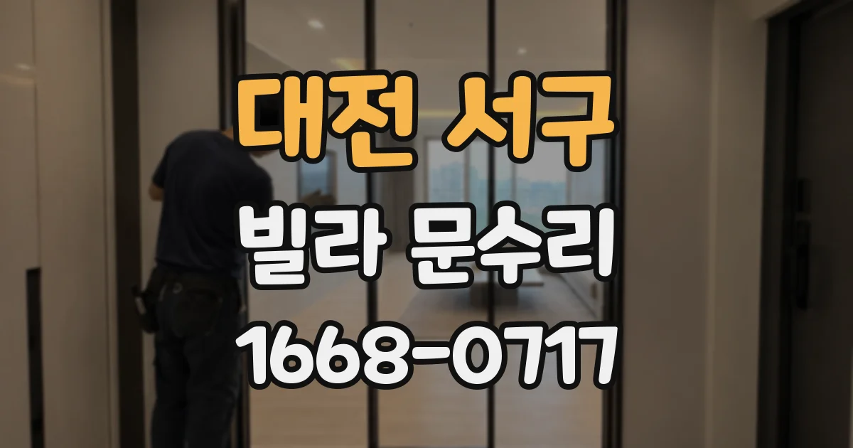 대전 서구 빌라 문수리