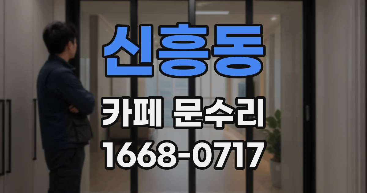 신흥동 카페 문수리