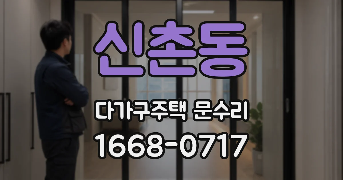 신촌동 다가구주택 문수리