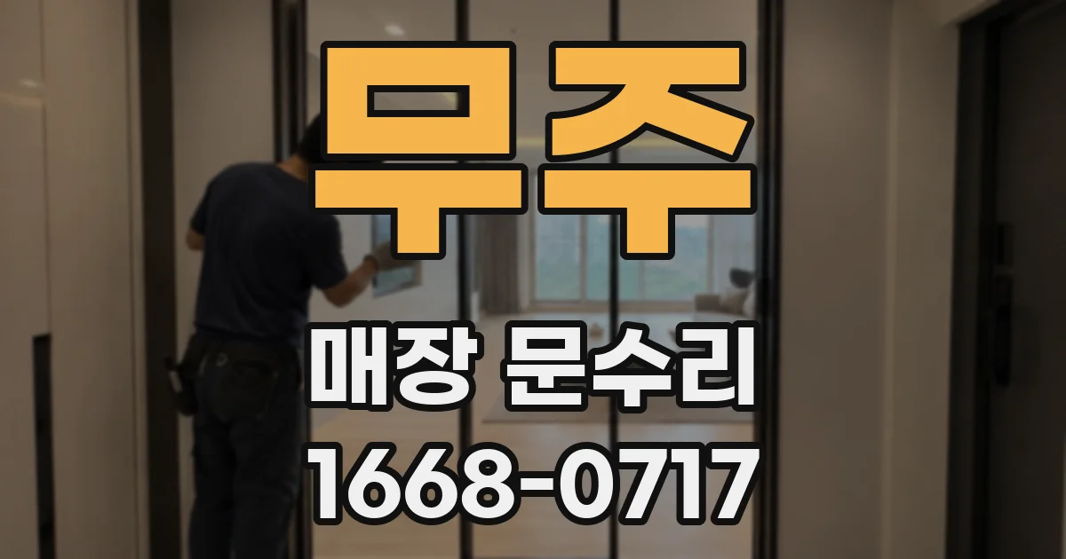 무주 매장 문수리
