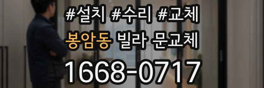 봉암동 빌라 문교체