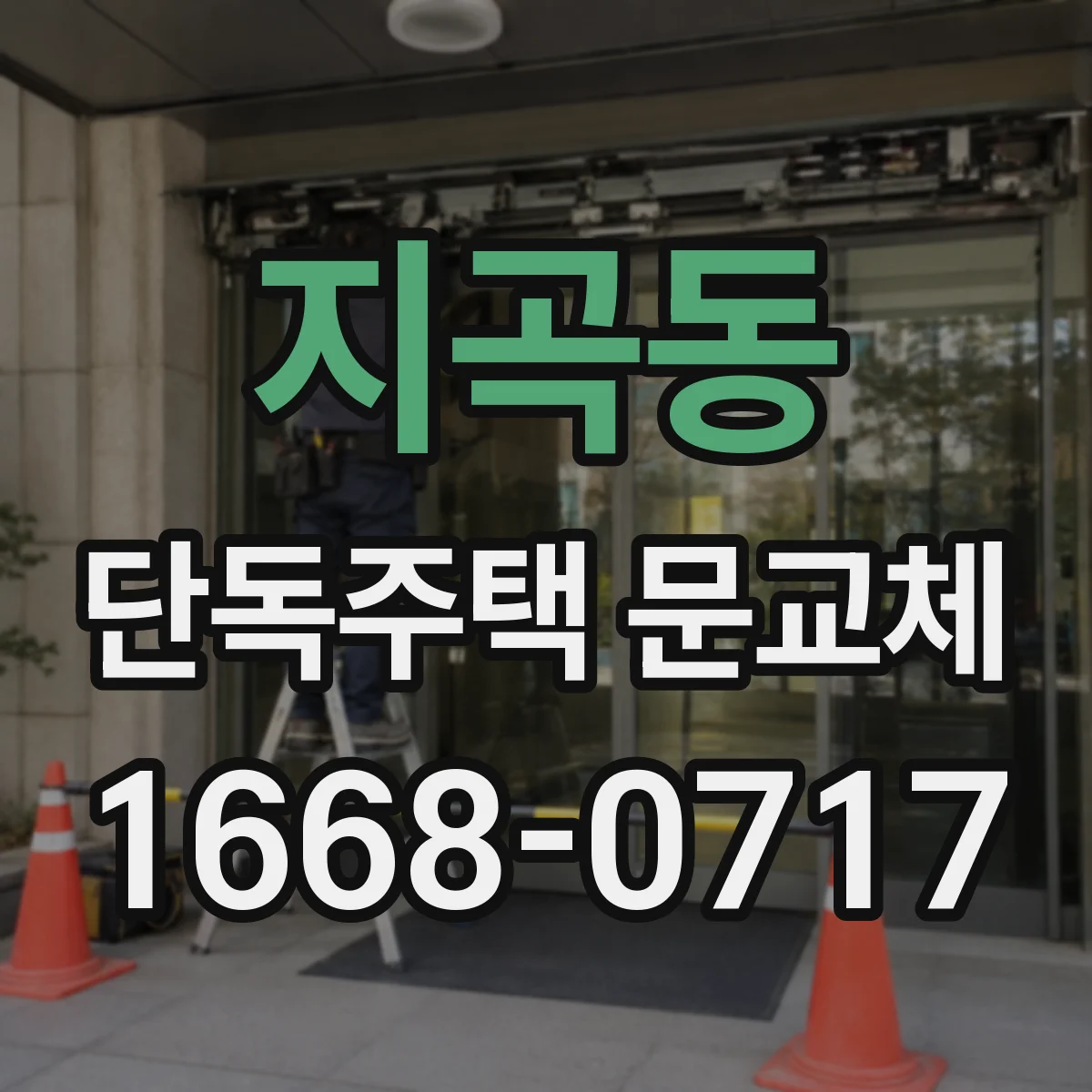 지곡동 단독주택 문교체