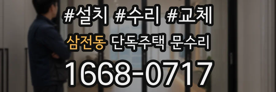 삼전동 단독주택 문수리