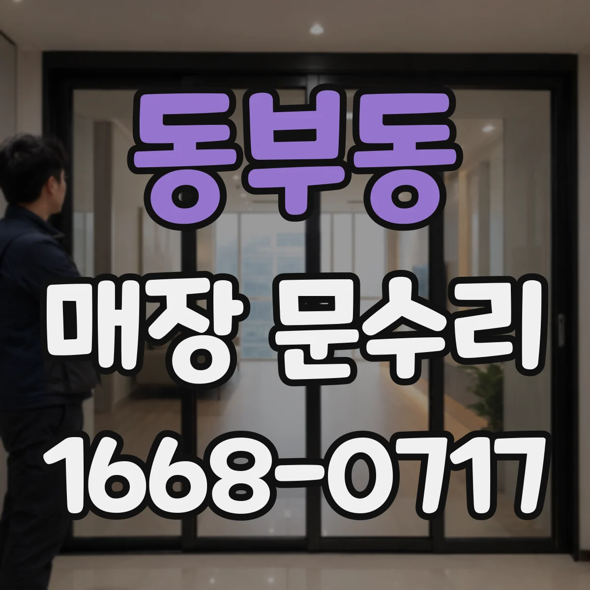 동부동 매장 문수리