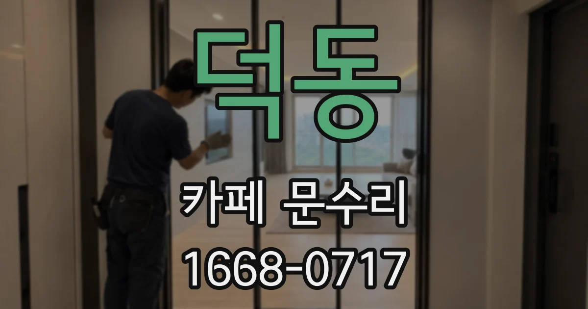 덕동 카페 문수리