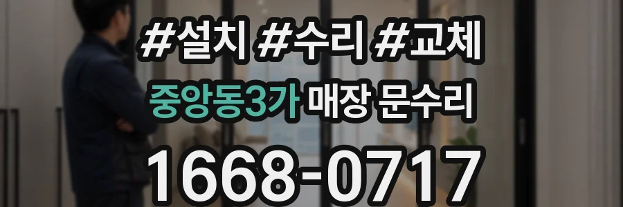 중앙동3가 매장 문수리