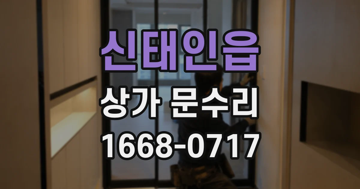 신태인읍 상가 문수리