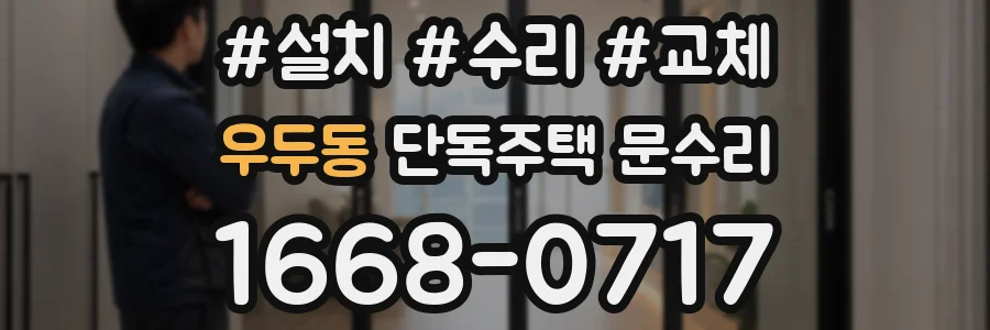 우두동 단독주택 문수리