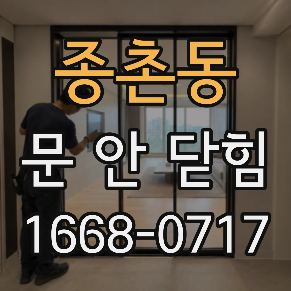 종촌동 문 안 닫힘