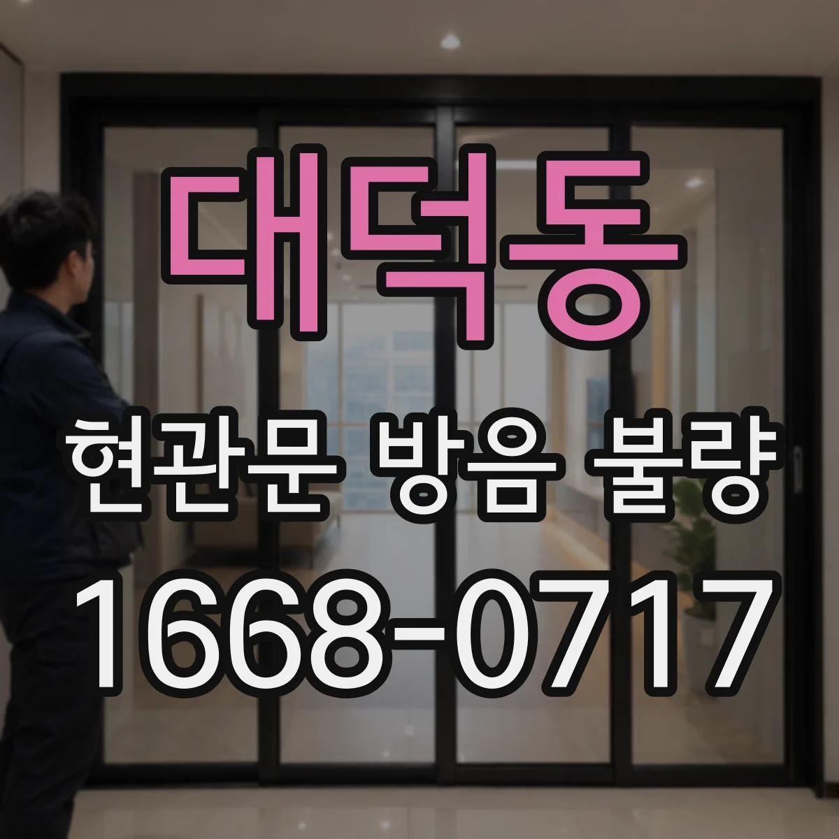 대덕동 현관문 방음 불량