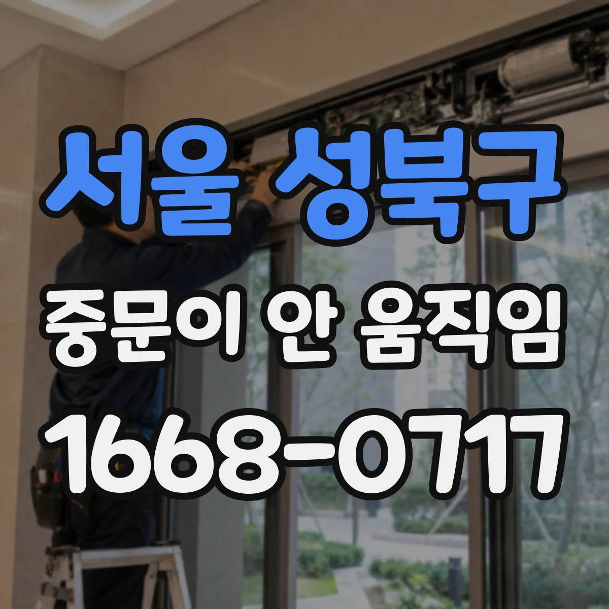 서울 성북구 중문이 안 움직임