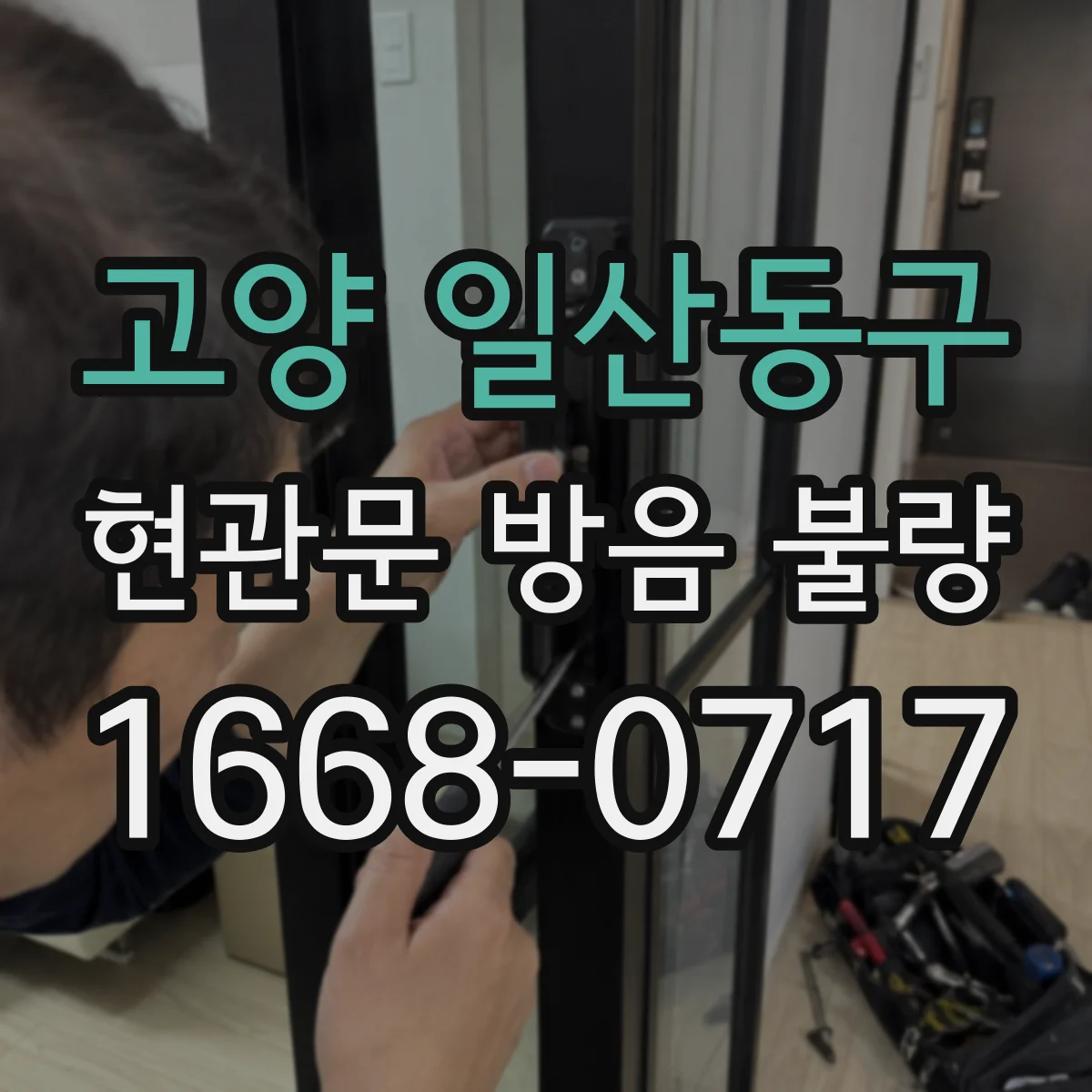 고양 일산동구 현관문 방음 불량