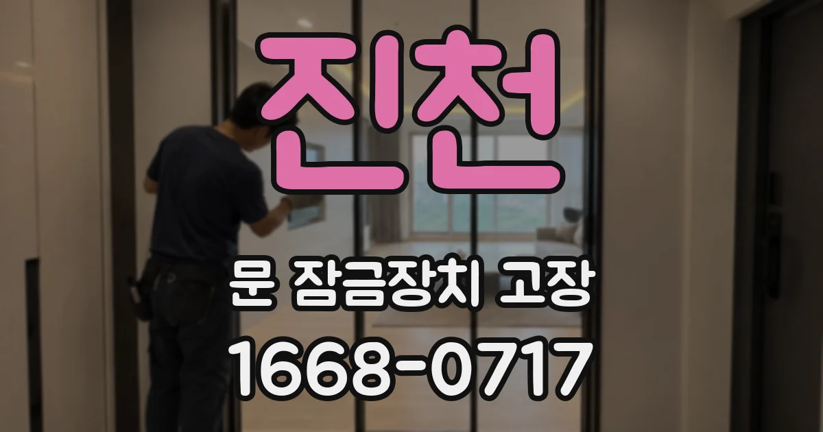 진천 문 잠금장치 고장