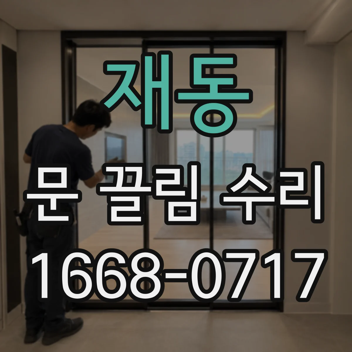 재동 문 끌림 수리 문틀과 잠금부 간섭으로 당겨지는 문제