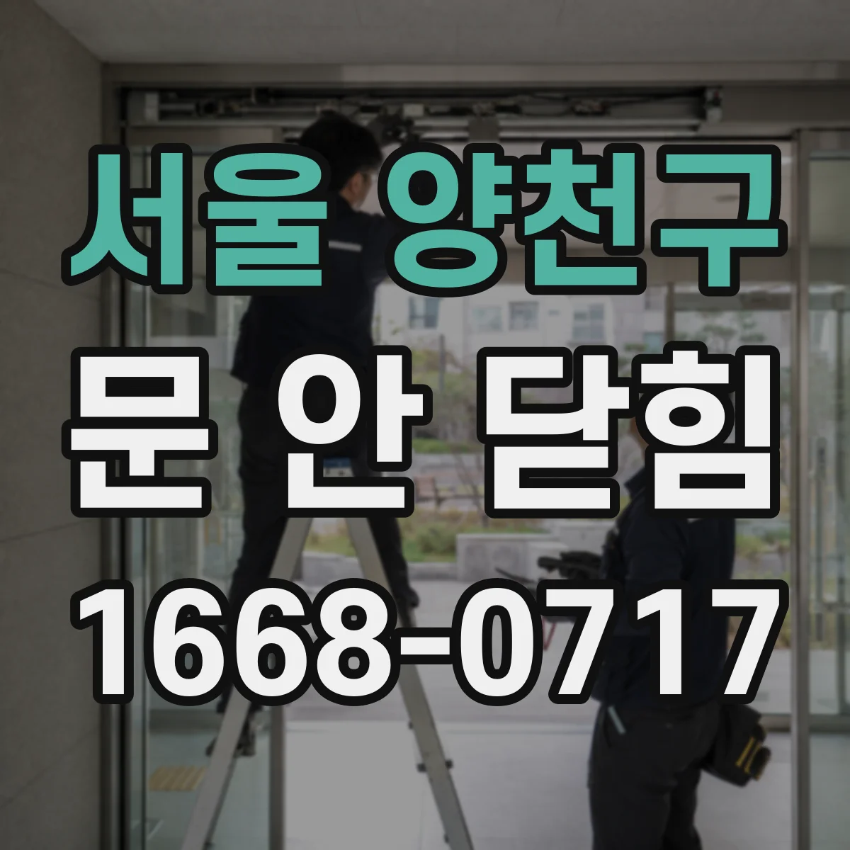 서울 양천구 문 안 닫힘