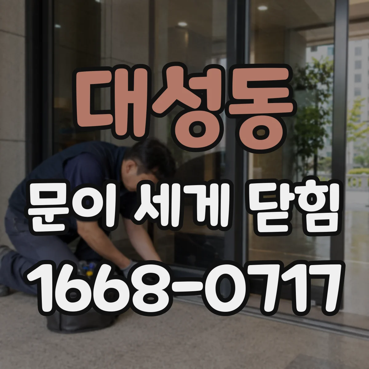 대성동 문이 세게 닫힘
