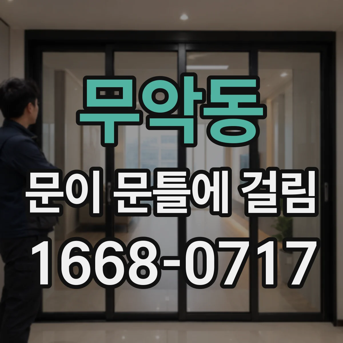 무악동 문이 문틀에 걸림 쓸림 자국 위치로 원인 찾아보기