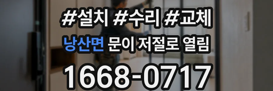 낭산면 문이 저절로 열림