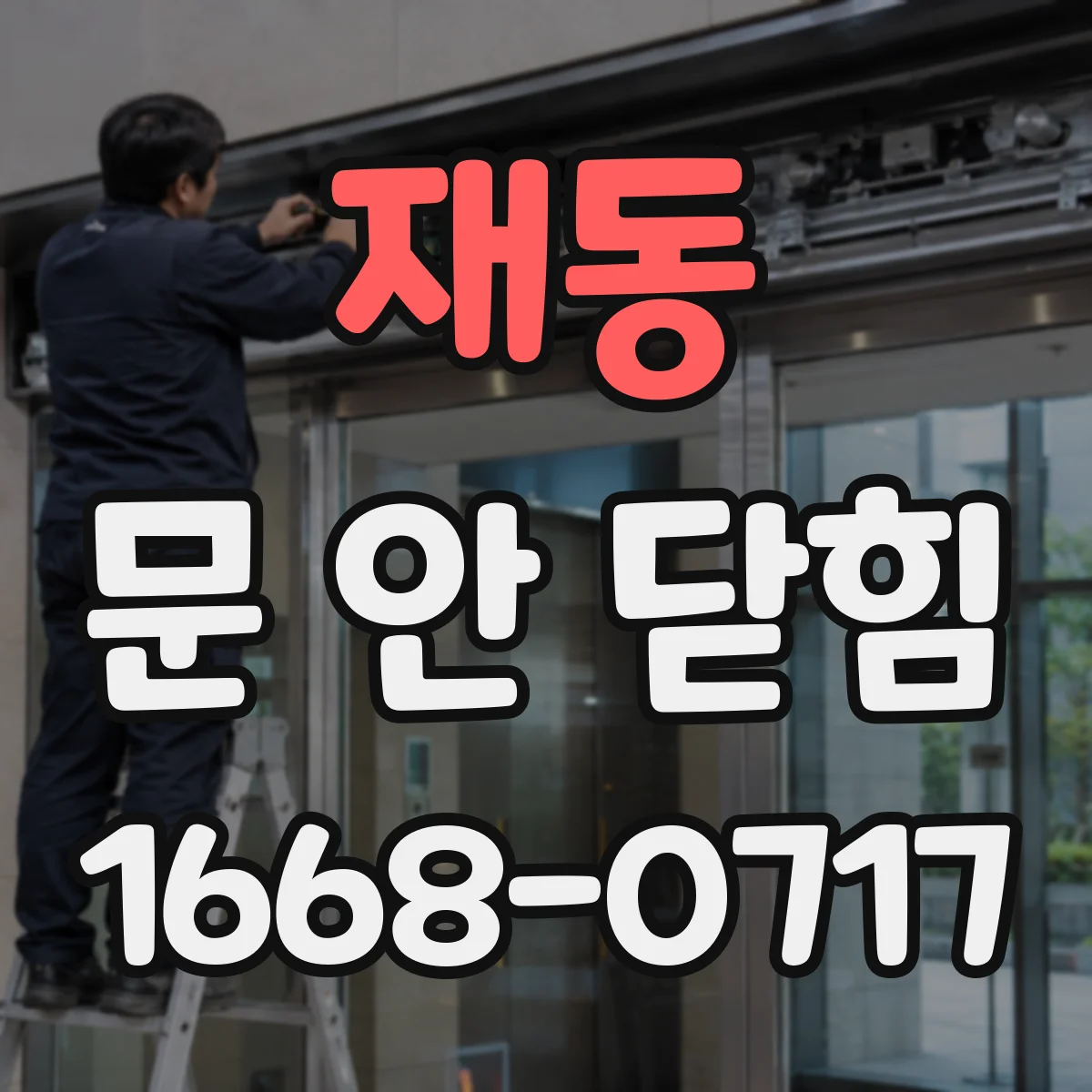재동 문 안 닫힘