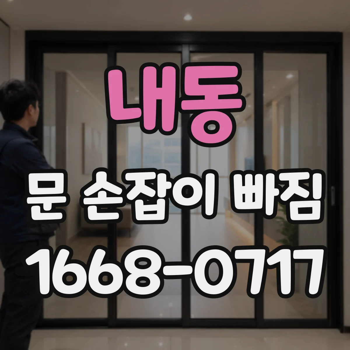 내동 문 손잡이 빠짐