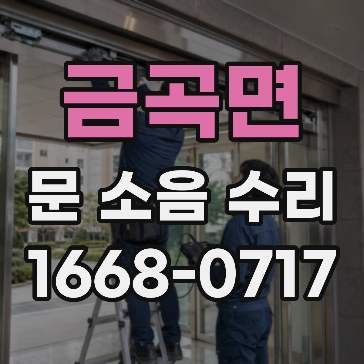 금곡면 문 소음 수리