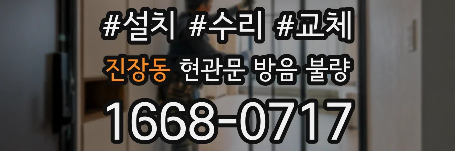 진장동 현관문 방음 불량