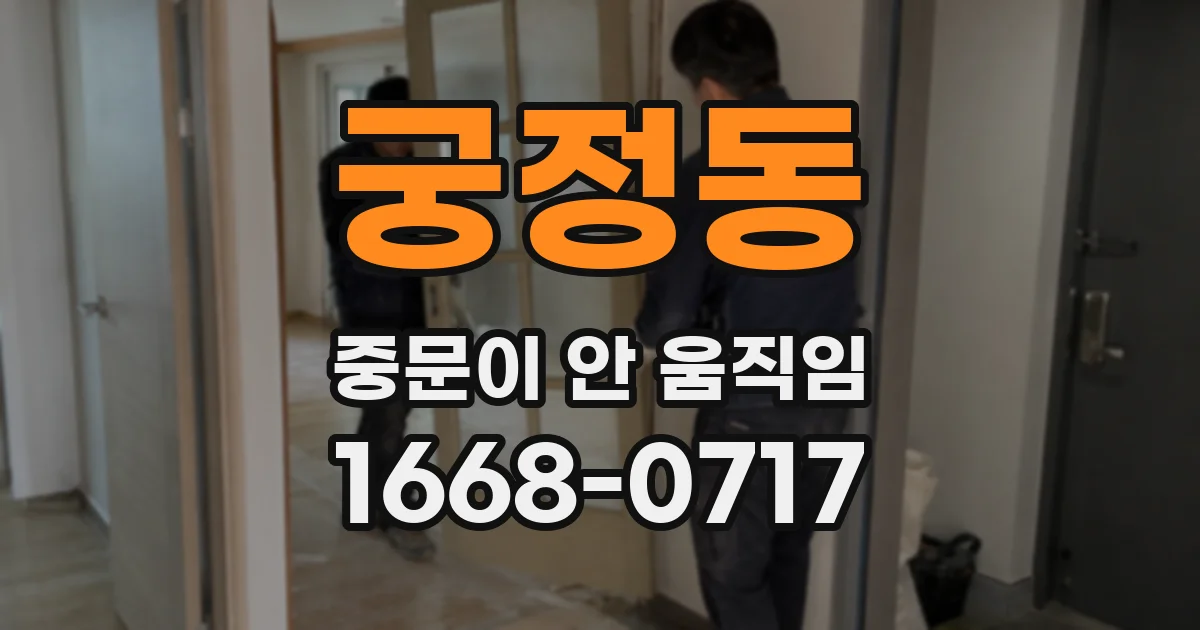 궁정동 중문이 안 움직임