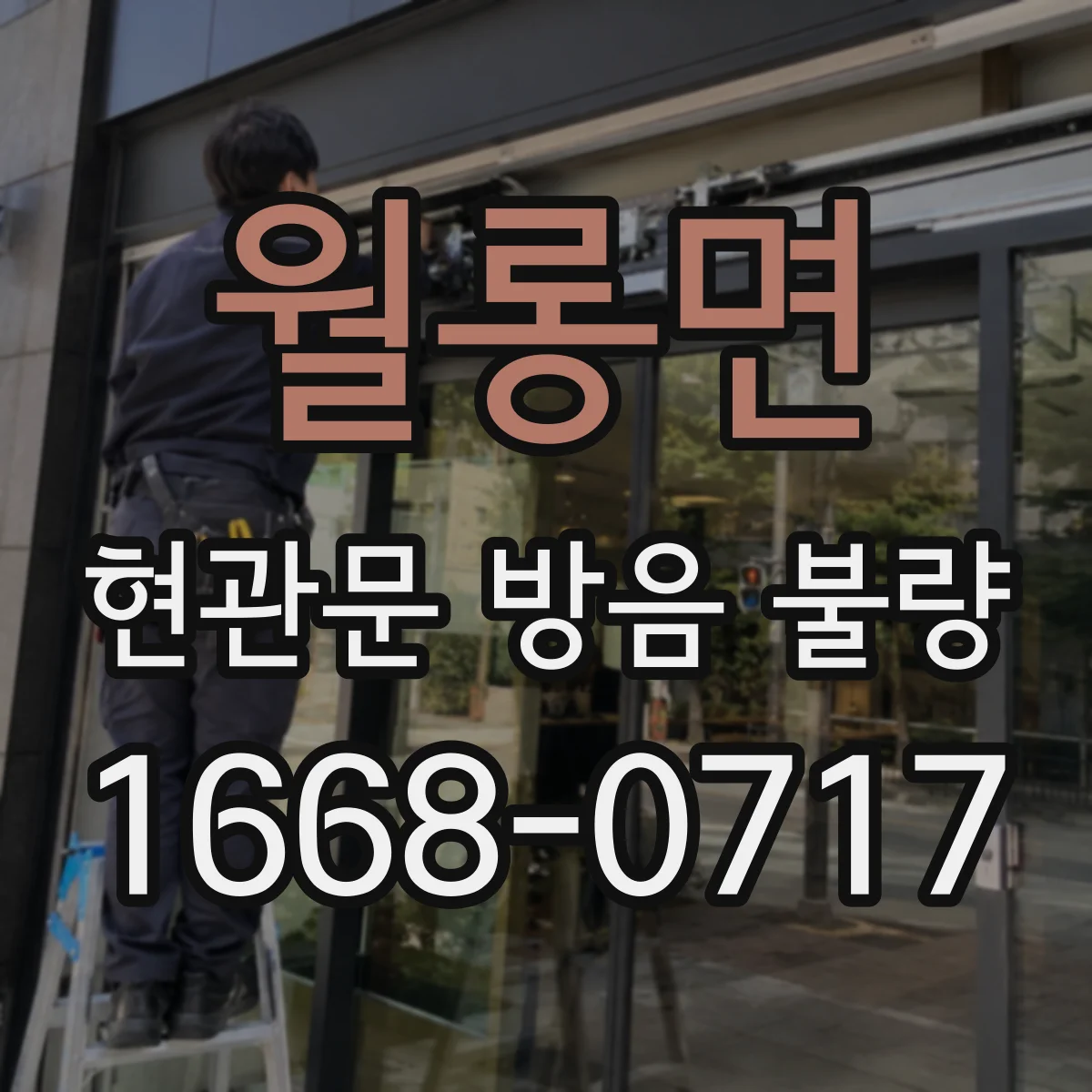 월롱면 현관문 방음 불량