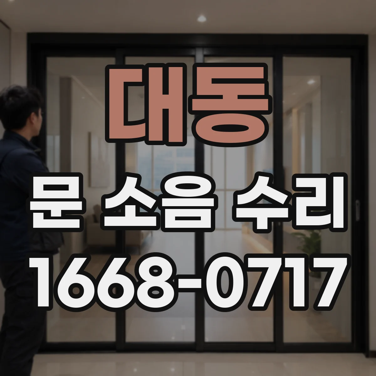 대동 문 소음 수리