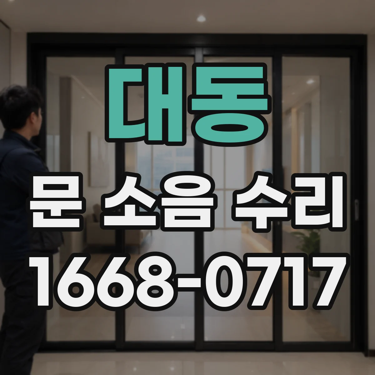 대동 문 소음 수리