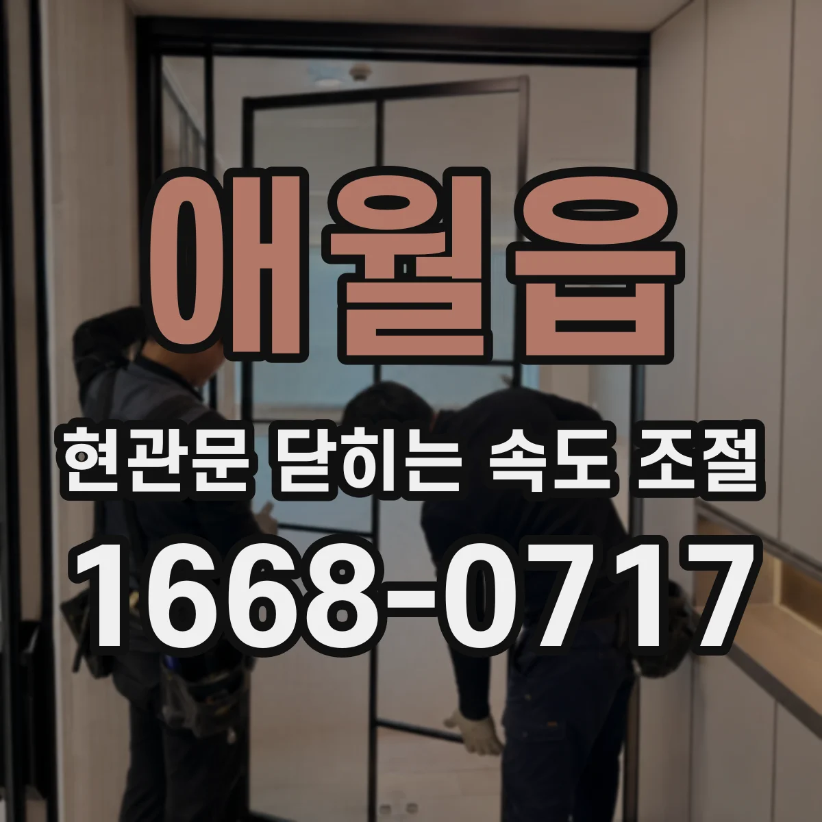애월읍 현관문 닫히는 속도 조절