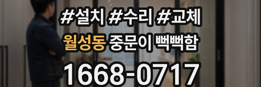 월성동 중문이 뻑뻑함