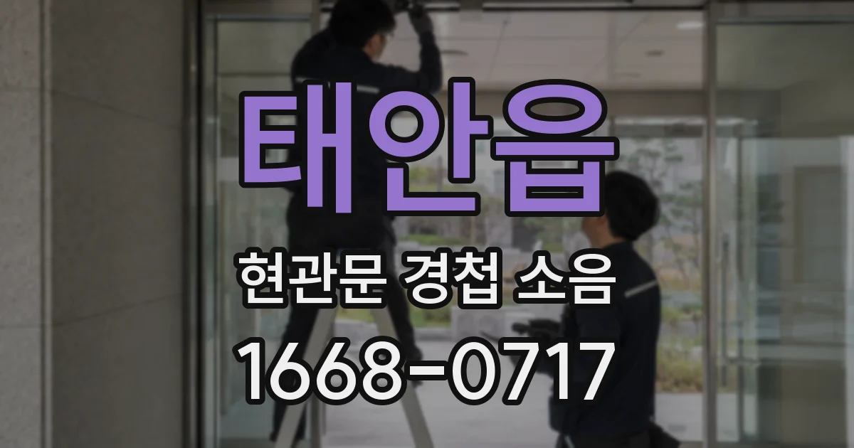 태안읍 현관문 경첩 소음