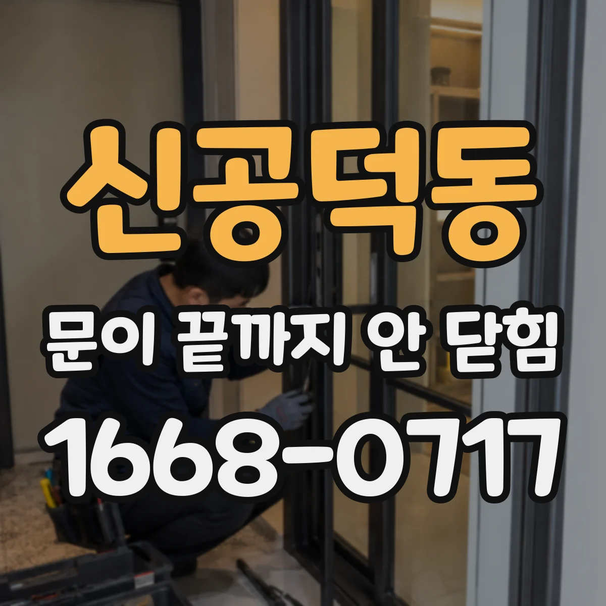 신공덕동 문이 끝까지 안 닫힘