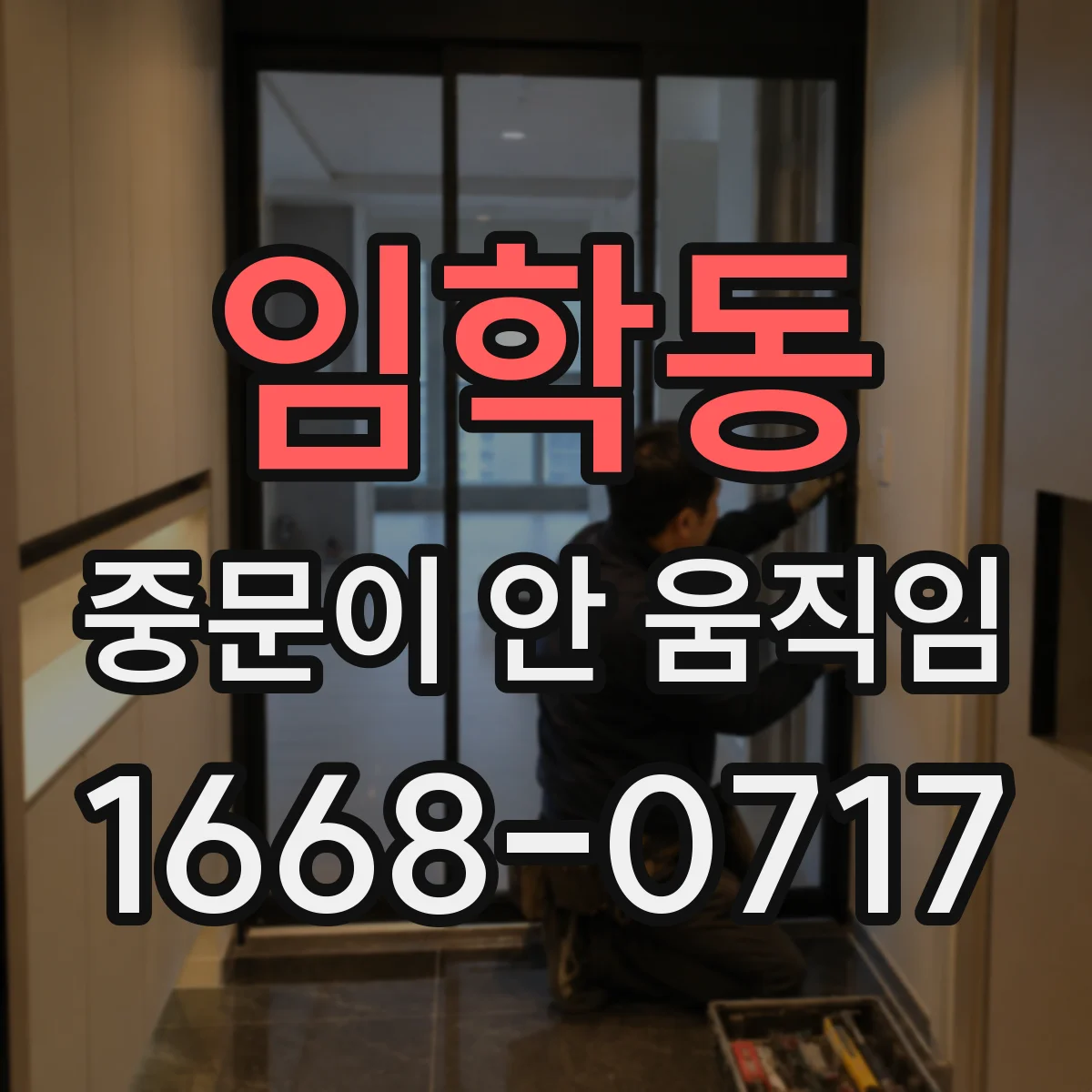 임학동 중문이 안 움직임