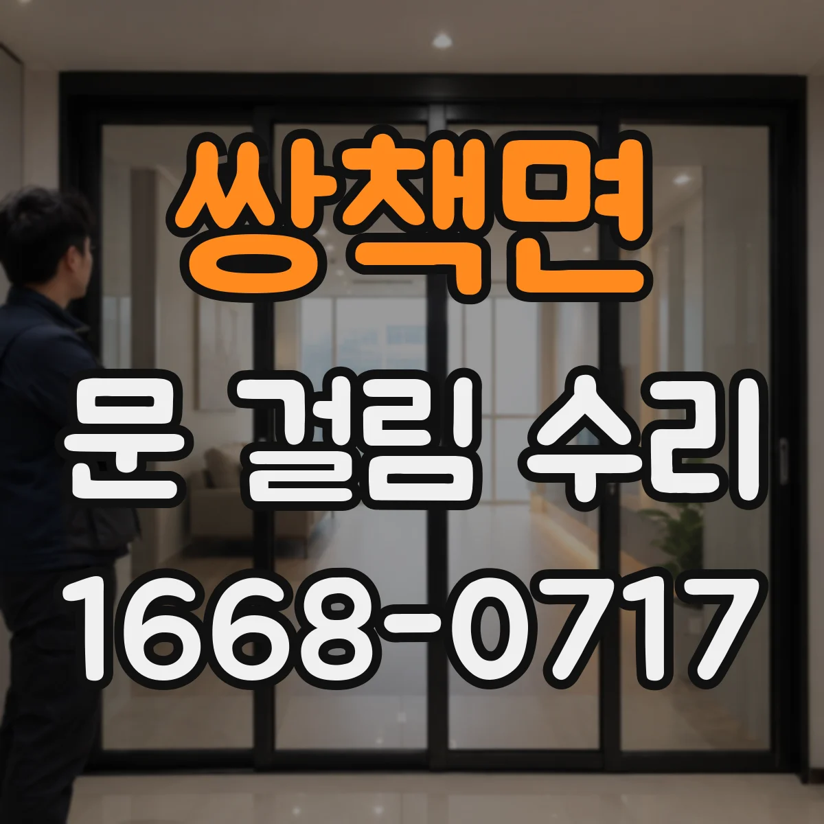 쌍책면 문 걸림 수리