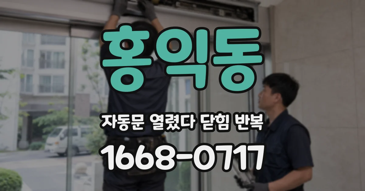 홍익동 자동문 열렸다 닫힘 반복 현상은 문이 한 번 열리고 곧바로 닫히거나, 중간에 멈춘 상태에서 다시 열리며 이어질 수 있습니다.