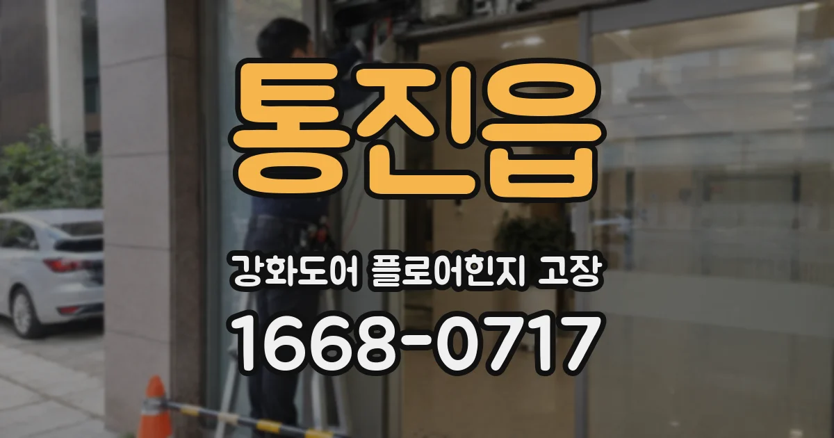 통진읍 강화도어 플로어힌지 고장