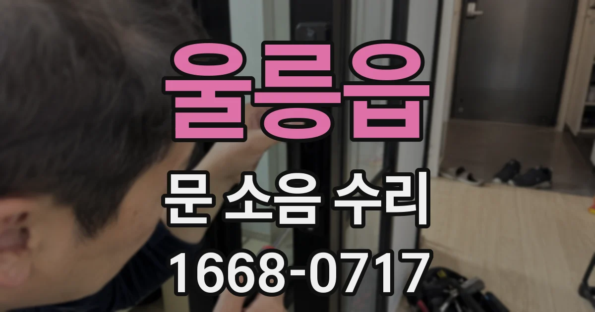 울릉읍 문 소음 수리