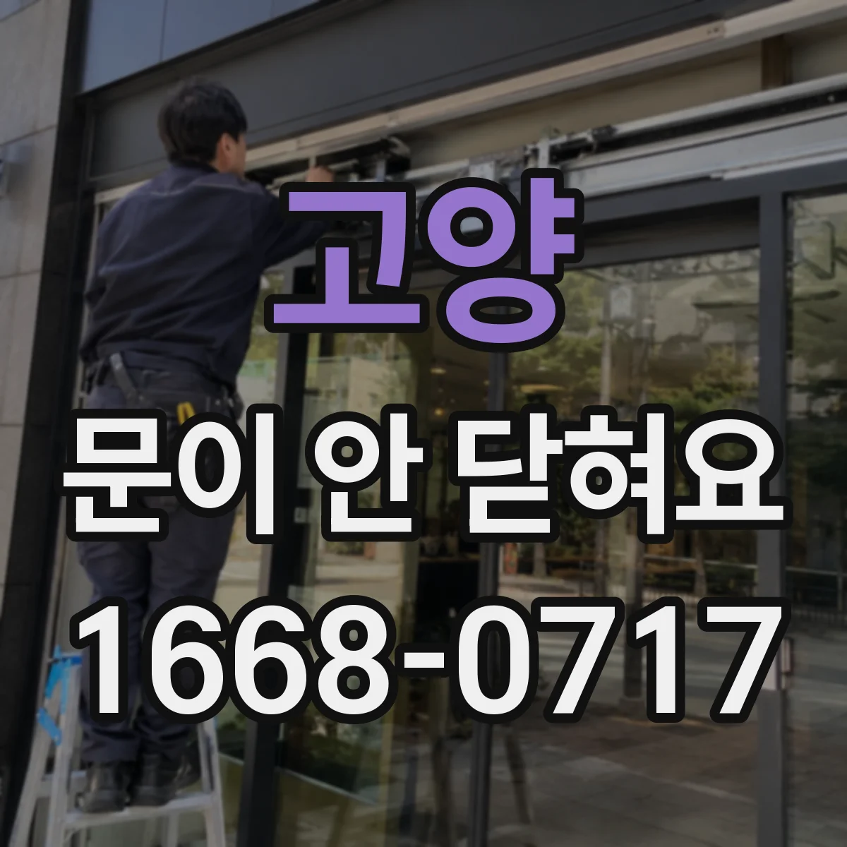 고양 문이 안 닫혀요 습기와 열로 문이 부풀어 틀어질 때