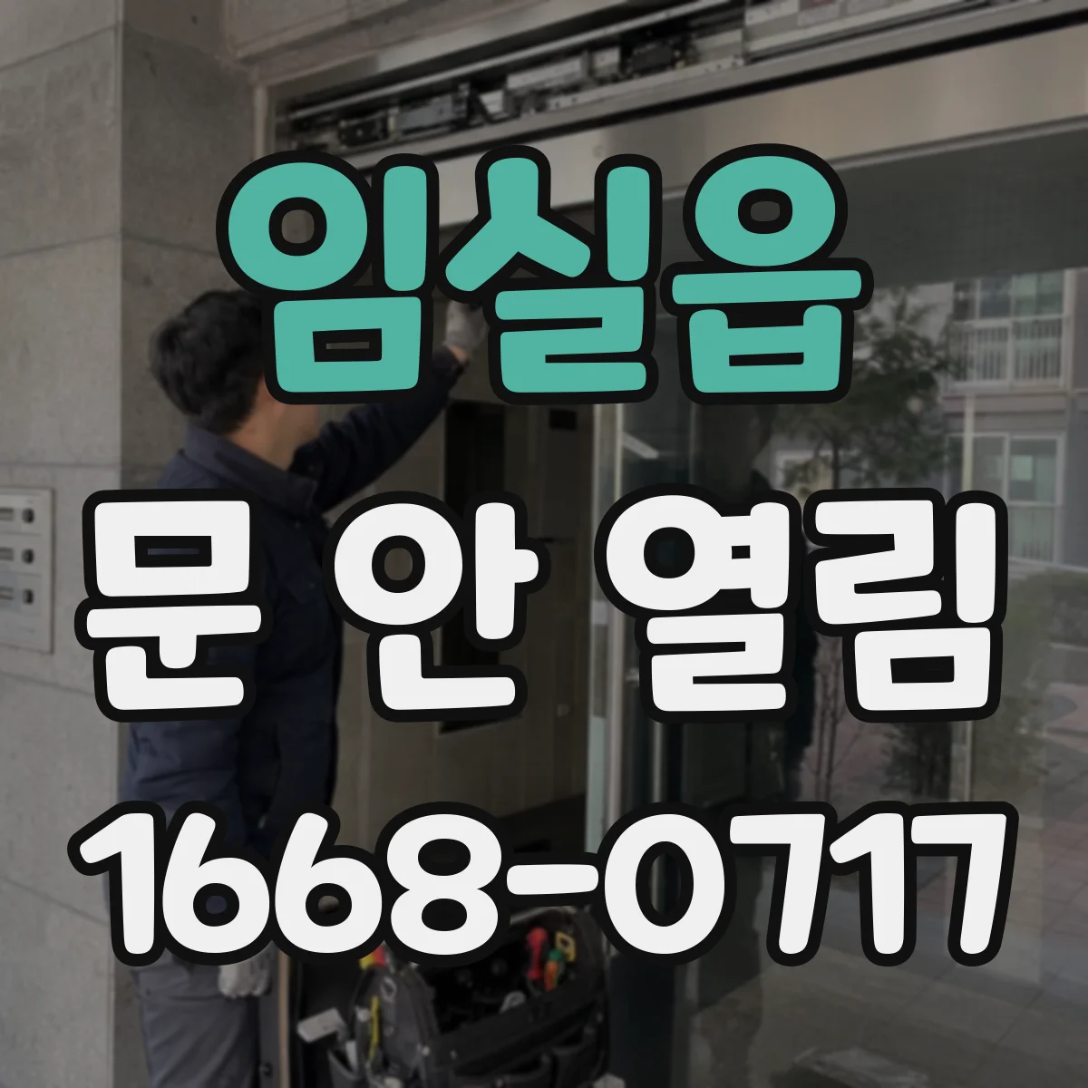 임실읍 문 안 열림