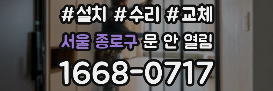 서울 종로구 문 안 열림