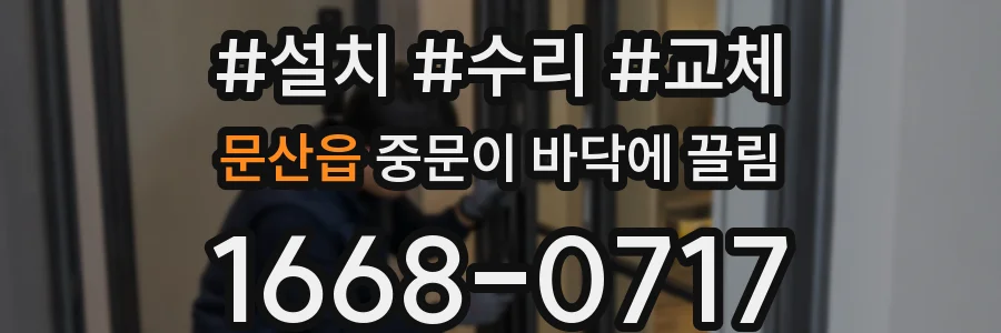 문산읍 중문이 바닥에 끌림