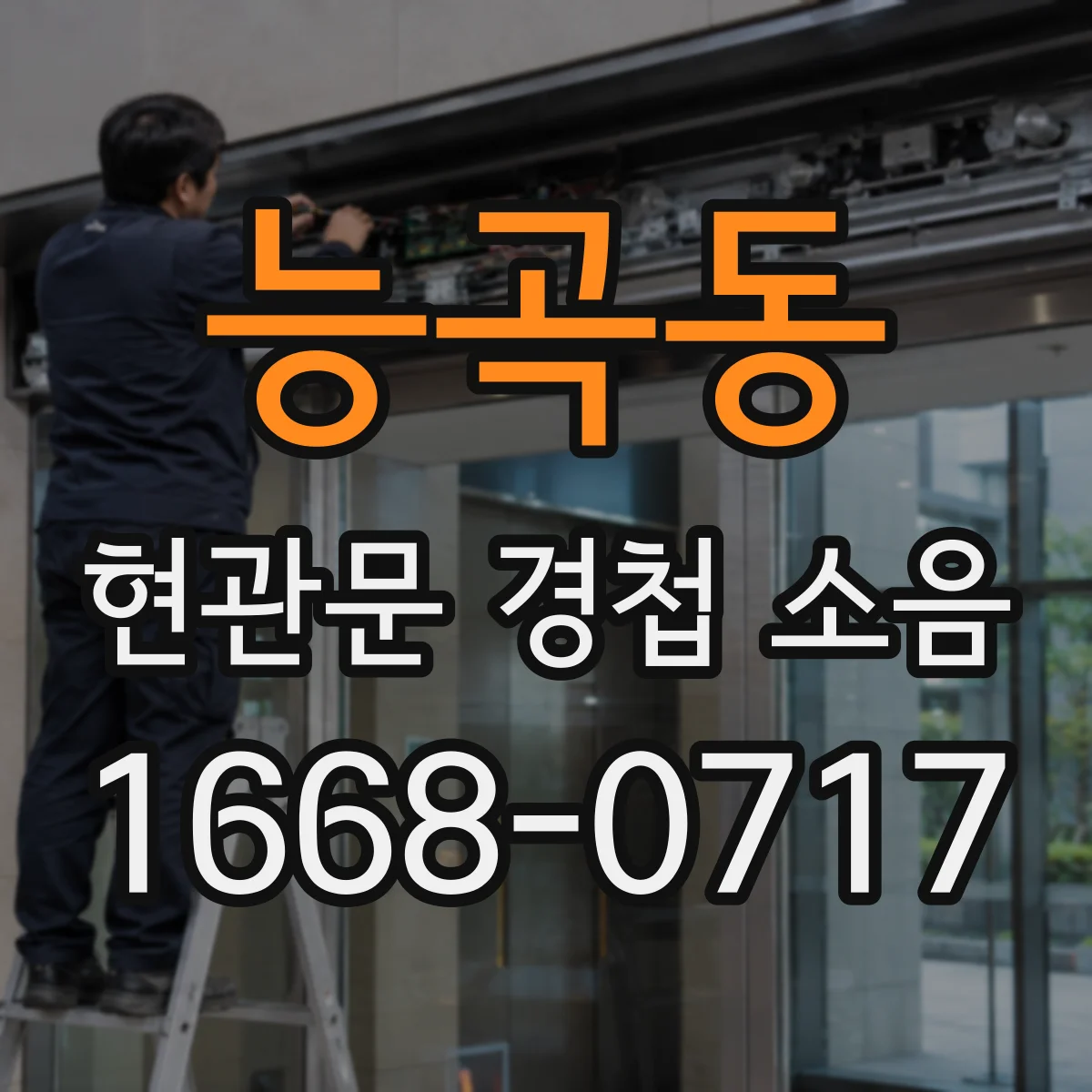 능곡동 현관문 경첩 소음
